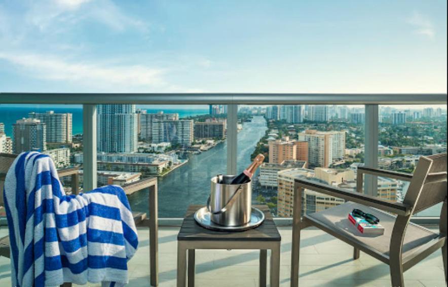 Miami Beach Studio Amazing Views 405B شاطئ هالانديل المظهر الخارجي الصورة